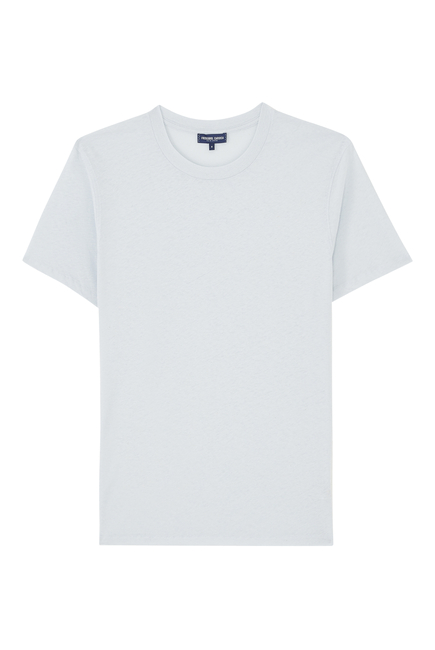 Lucio Linen-Blend T-Shirt